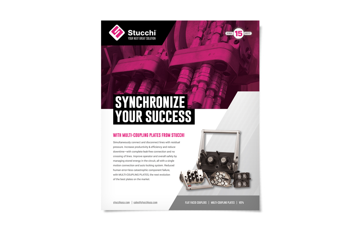 Synchronize Your Success multi-coupling ad